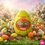 REESE'S Peanut Butter Filled Egg - Csokibevonatos mogyoróvajas húsvéti tojás 34 g