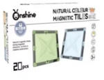 Onshine Set 20 de piese de construit magnetice din plastic transparent Onshine (103175)