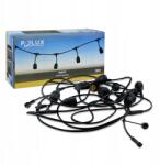 Polux Fényfüzér Party Polux 6, 12méter 10 x E27 Fekete (sznur do girlandy ogrodowej)