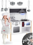 RicoKids Bucatarie din lemn pentru copii cu sunete si lumini Ricokids RC-846 (EDI7846) Bucatarie copii