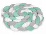 Ricokids Protectie laterala pentru patut, impletita, 2 m, Ricokids 722002 - Mint (EDI722002)