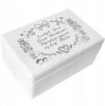 Creative Deco Karácsonyi doboz személyre szabott karácsonyi üdvözlő ajándék 30x20 (JANCDSD130BCUSTOMXMASNUTCRFRMINFBM-W)