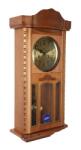 Adler Ceas de perete mecanic Adler 7102-2 Stejar 77x35 cm