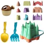 Raya Toys Комплект играчки за пясък Raya Toys Замък с аксесоари, 13 части