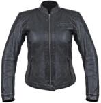 Sixgear Geacă Moto Damă de Vară din Piele Naturală SIXGEAR MILA · Negru