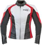 Sixgear Geacă Moto Damă din Piele SIXGEAR AURORA · Alb / Roșu / Negru