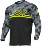 Thor MX Tricou Enduro - Cross THOR SECTOR DIGI CAMO 2024 · Negru / Gri / Verde-Fluo