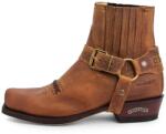 Sendra Boots Botine Moto Chopper din Piele Naturală SENDRA BOOTS 6445 Seta Sprinter Tang · Maro