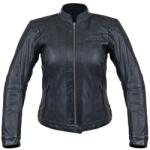 Sixgear Geacă Moto Damă din Piele Naturală Perforată SIXGEAR MILA AIR · Negru