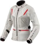 Revit Geacă Moto Damă din Textil REVIT LEVANTE 2 H2O · Gri / Roșu