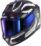 Shark Cască Moto Integrală SHARK SKWAL i3 LINIK cu Lumini de Frână · Albastru Mat / Alb / Roșu