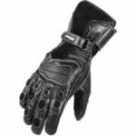 Shox Mănuși Moto din Piele SHOX STREAM · Negru