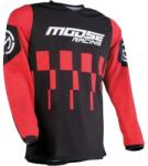 Moose Racing Tricou Enduro - Cross MOOSE RACING QUALIFIER · Roșu / Negru