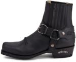 Sendra Boots Botine Moto Chopper din Piele Naturală SENDRA BOOTS 6445 Seta Pull Oil Negro · Negru