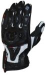 Sixgear Mănuși Moto Unisex de Vară din Piele SIXGEAR BOULEVARD · Negru / Alb