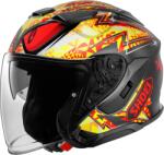 SHOEI Cască Moto Open Face SHOEI J-CRUISE 3 Inspired TC-1 · Negru / Roșu / Galben