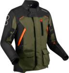 Bering Geacă Moto Touring din Textil Laminat BERING ZEPHYR · Negru / Kaki / Portocaliu