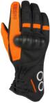 Bering Mănuși Moto din Piele & Textil BERING ZEPHYR · Negru / Portocaliu