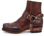 Sendra Boots Botine Moto Chopper din Piele Naturală SENDRA BOOTS 7811 BLUES BRITNES · FL. MARRON-EVOLUTION TANG · Maro / Negru