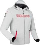 Bering Geacă Moto din Textil BERING WARWICK · Gri / Roșu