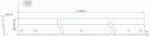 DC Select Wiper blade KMIN IU-310, C350 DC Select WB (KRK-KOC350) Compatibil