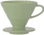 HARIO Dripper Hario V60-02 keramický + 40 filtrov - Маслина (VDC-02-SG-BB)