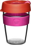 KeepCup Clear - 340, Pink Daybreak (CCDAYB12)