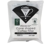 CAFEC Abaca+ Cone хартиени филтри - 01, 100 бр (APC1-100W)