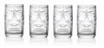 RCR Cristal Set 4 Pahare Pentru Sucuri Si Cocktail-uri RCR Cristal Tiki Sardini 46cl Stivuibile (27702020006) Pahar
