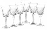 RCR Cristal Set 6 Pahare Apa Cu Picior RCR Cristal Timeless Sticla Transparent (25879020206) Pahar