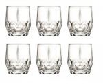 RCR Cristal Set 6 Pahare Whisky Alkemist RCR Cristal Ideale Pentru Whisky Lichior si Cocktail-uri 35cl Transparent (26526020106) Pahar