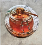  Befőttes Üveg Tető 720 ml-es Üveghez Honey Jar