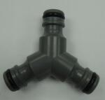  Tömlőösszekötő Y 3-as Elosztókuplung Farmo