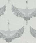 FüggönyFutár Webáruház Szürke színű darumadár mintás Vlies tapéta, Kumano 1834530