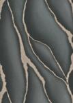 FüggönyFutár Webáruház Sötétszürke színű növényi mintás vlies tapéta, Erismann Elle Decoration, 10345-15