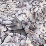 FüggönyFutár Webáruház Lila színű romantikus virágmintás vlies tapéta, Marburg Botanica, 33955