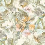 FüggönyFutár Webáruház Zöld színű növényi mintás vlies-vinyl tapéta, Eldorado 15508