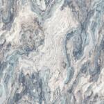 FüggönyFutár Webáruház Kék-tört fehér színű kőmintás vlies-vinyl tapéta, Eldorado 15527