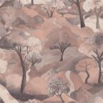 FüggönyFutár Webáruház Bézs alapon fás Vlies tapéta, Gentle 10433-32