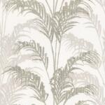 FüggönyFutár Webáruház Szürkésbarna-bornz színű levélmintás Vlies-vinyl tapéta, Maison Luxe 17737