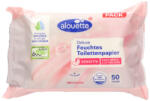 Alouette Sensitive nedves toalett papír 3x50 db - 150 db