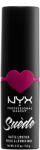 NYX Cosmetics Suede Matte Lipstick ajakrúzs, Clinger - 1 db