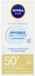 Nivea Cremă de protecție solară Sun Fluid Invizibil SPF 50+