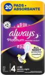 Always Platinum Secure Night Șervețel sanitar 20pcs (8700216186797)