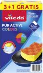 Vileda Color Pur Active Burete de spălat vase 3+1 (F17881)