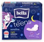 Bella For Teens Sensitive Night absorbante pentru noapte 8 buc