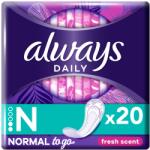 Always Dailies Normal To Go Fresh absorbante 20 buc