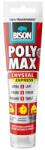 BISON Adeziv si etanseizant universal Bison Poly Max Crystal Express, 115 g (428982)