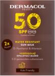 Dermacol Sun Water Resistant lapte de corp pentru soare rezistent la apa SPF 50 2x15 ml