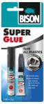 BISON Adeziv instant Bison Super Glue All Plastics, 2 faze, multicolor, 3 ml+2 g (400020)